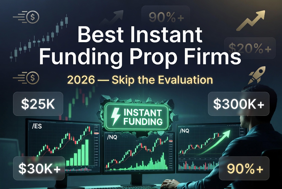 Best Instant Funding Prop Firms 2026 — Skip the Evaluation