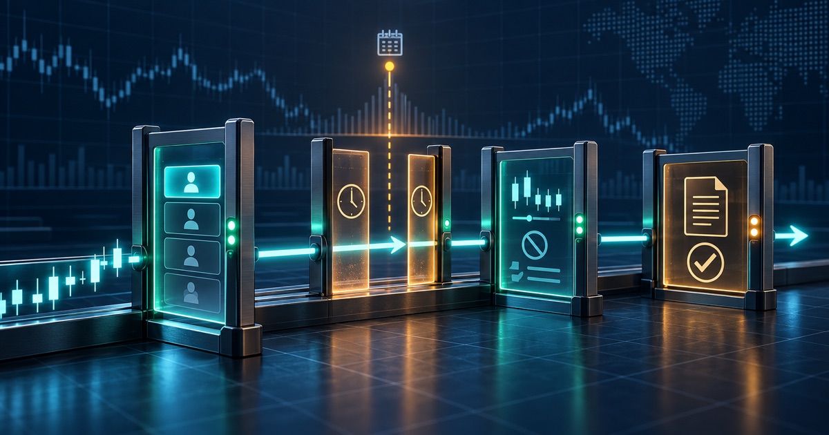 Prop-Firm News Trading Rules: 5 Checks Before a Release